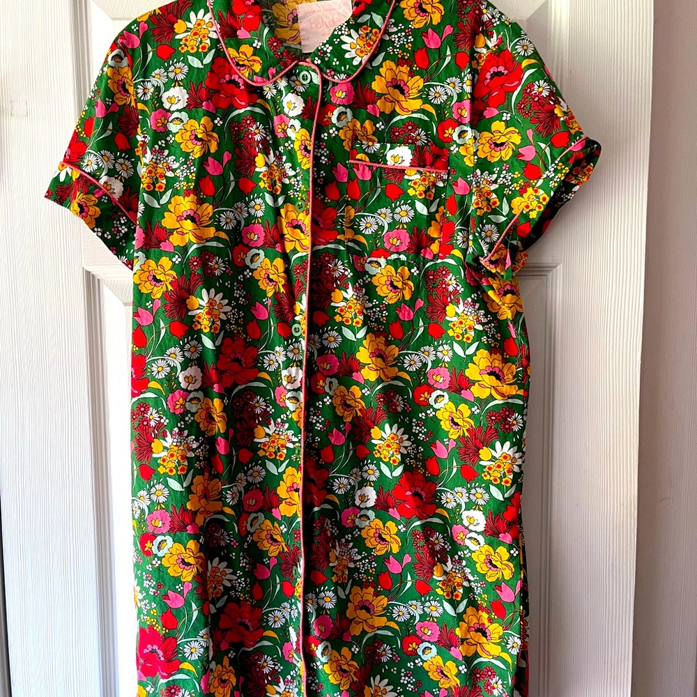 Floral Button-Up Dress